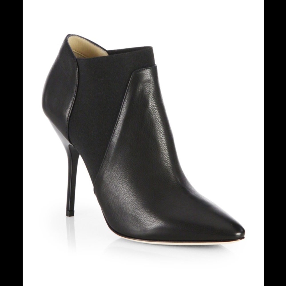 Jimmy Choo Delve Grainy Calf Boots Booties